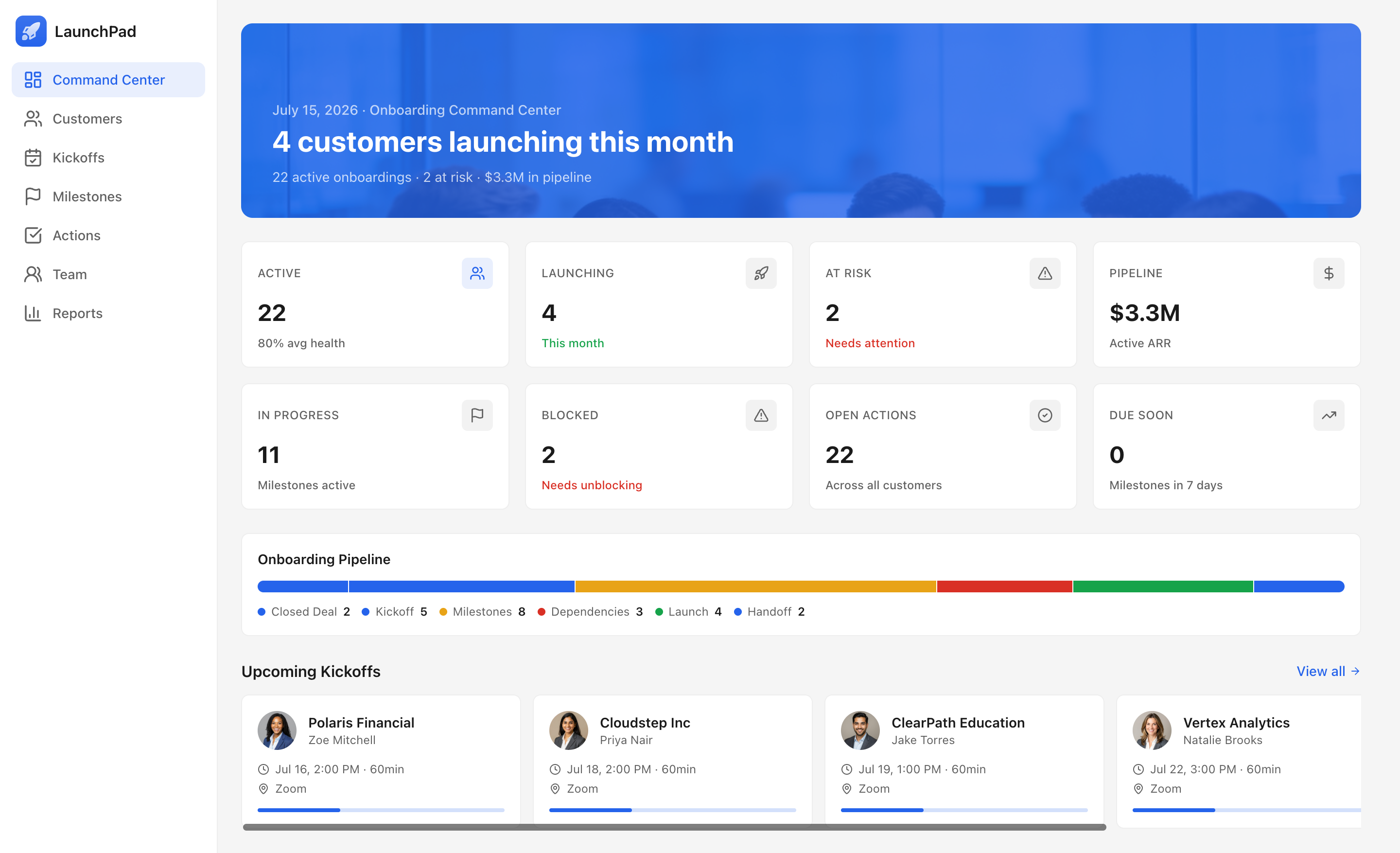 LaunchPad — desktop screenshot