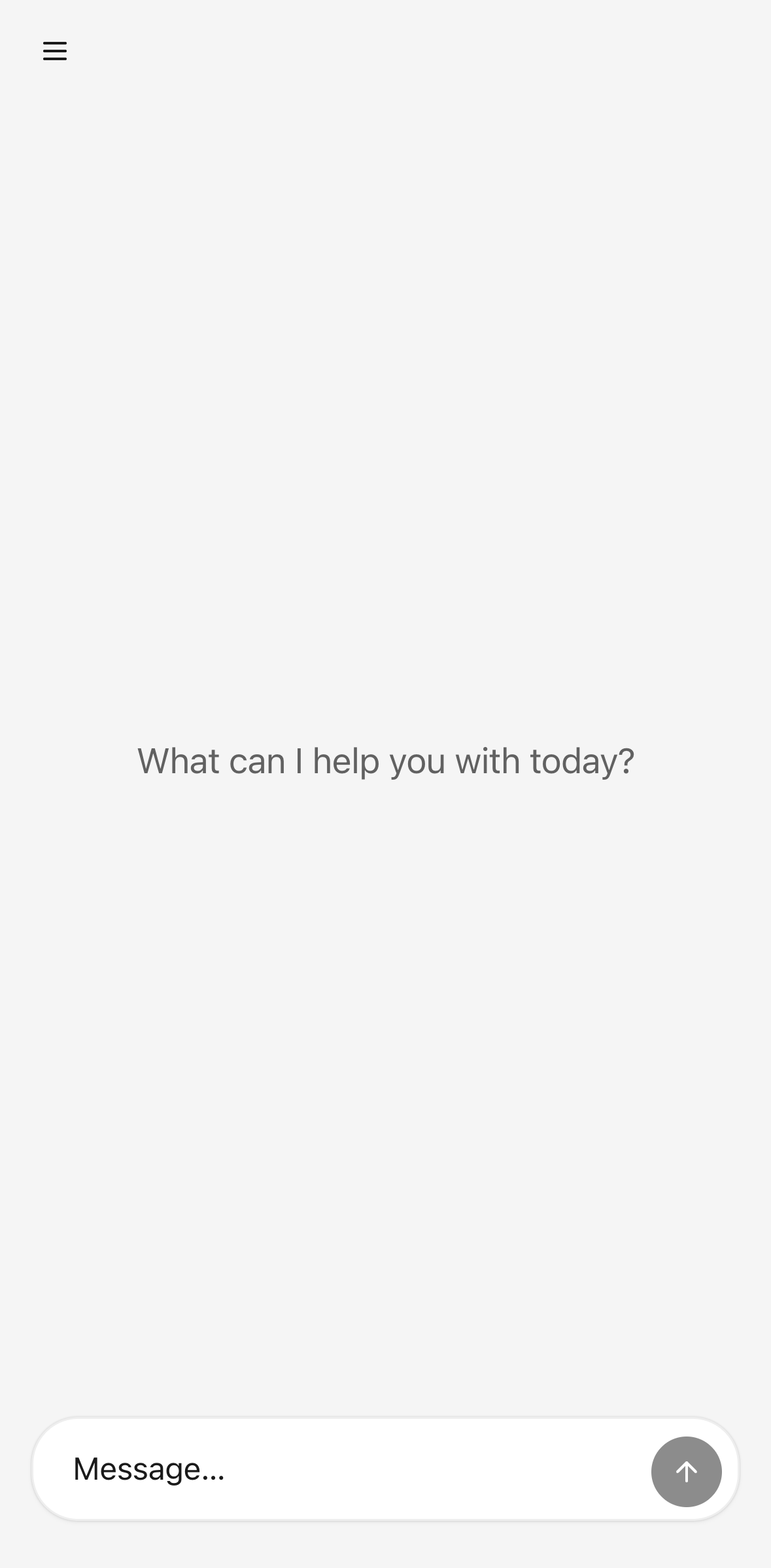 AI Chat — mobile screenshot