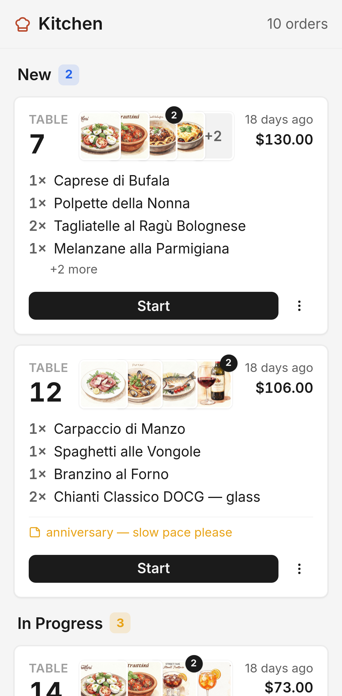 Kitchen Ops on mobile