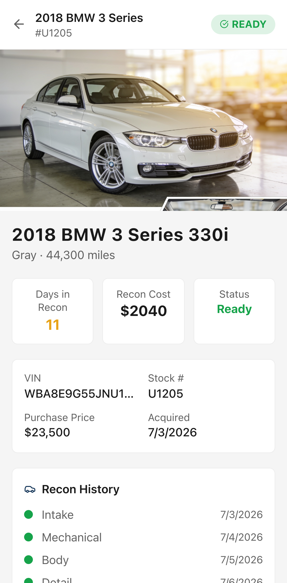 ReconOS Sales — mobile